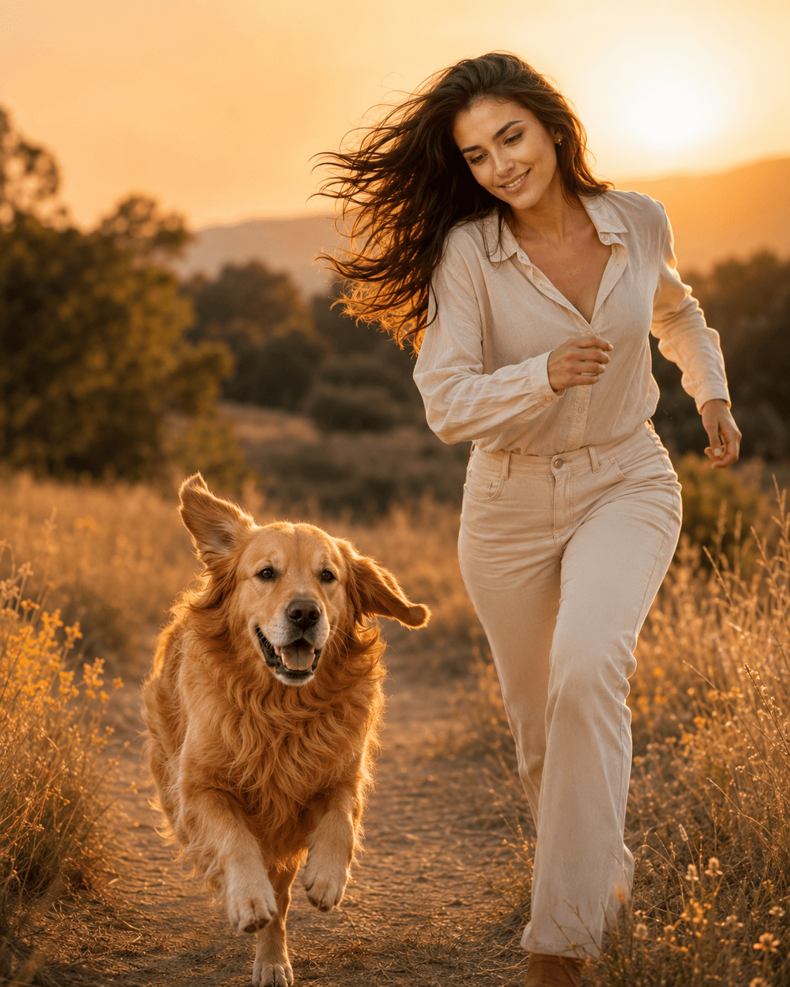 Exemplo da pose Externo / Golden Hour