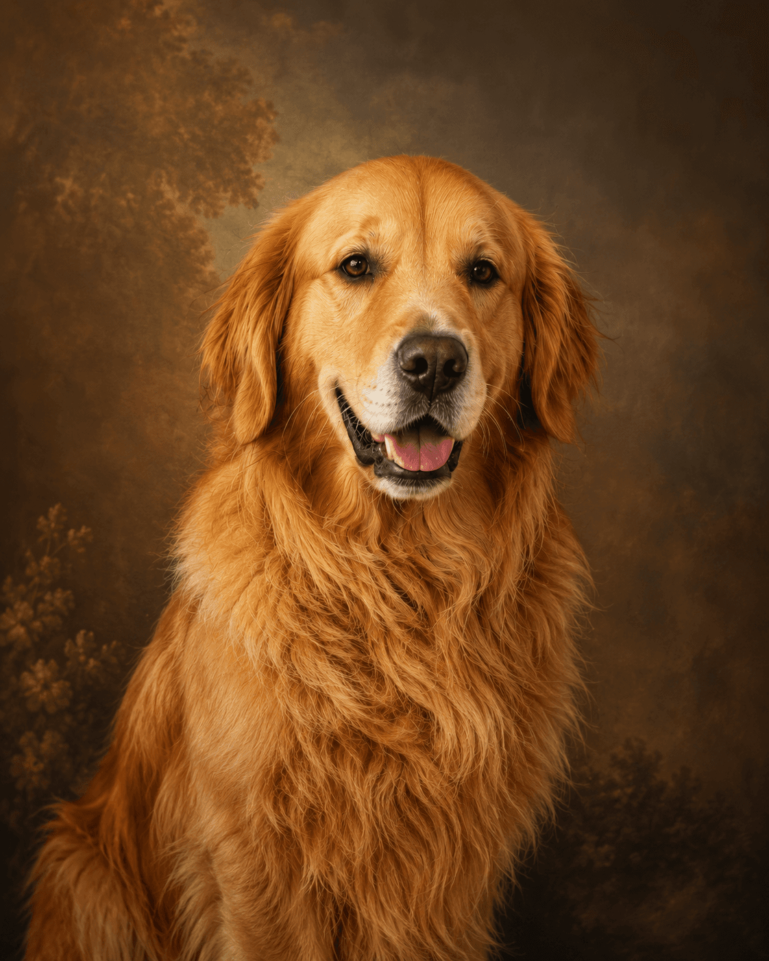 Exemplo da pose Fine-Art Pet