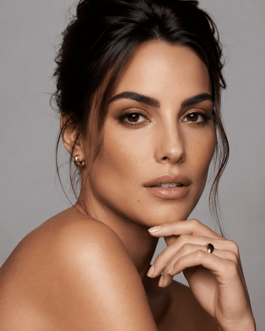Exemplo da pose Close beauty sofisticado