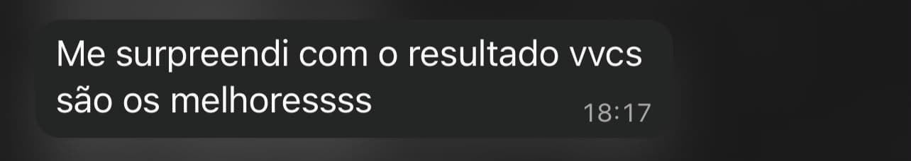 Mensagem real de cliente número 14