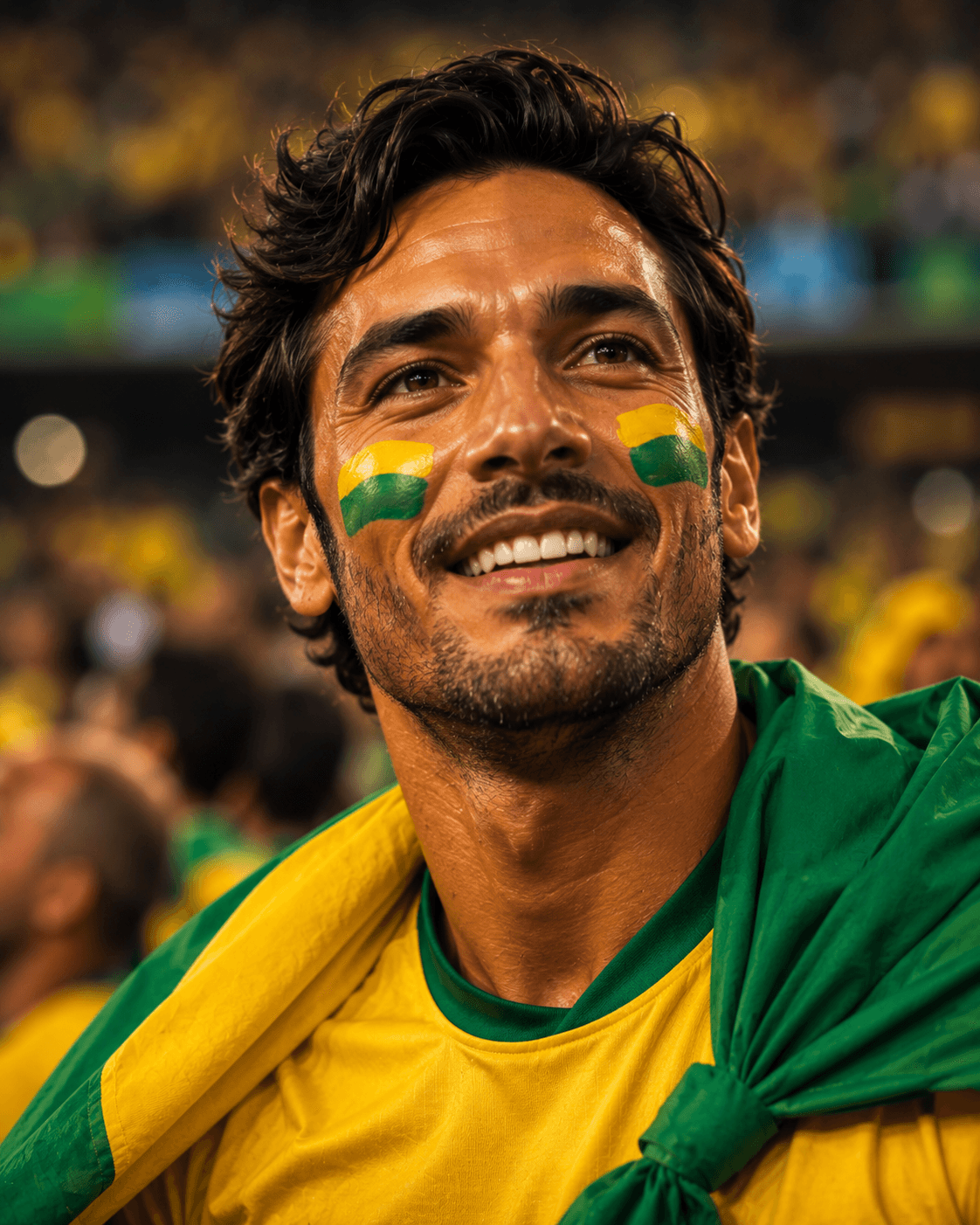 Exemplo da pose Pintura facial